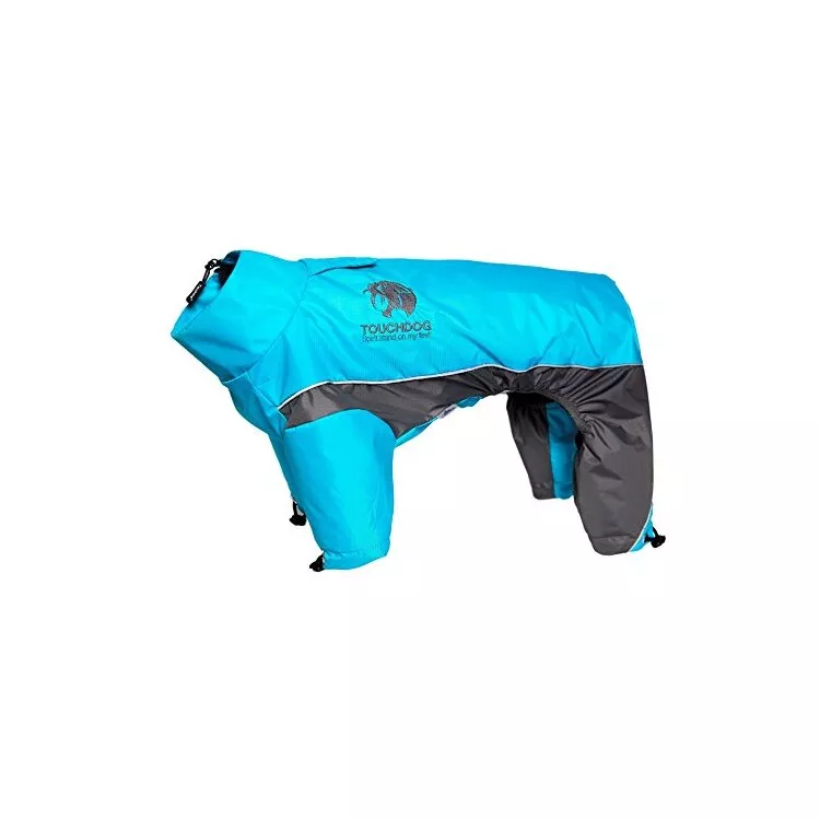 Touchdog Quantum-Ice Full-Bodied Adjustable and 3M Reflective Dog Jacket w/ Blackshark Technology