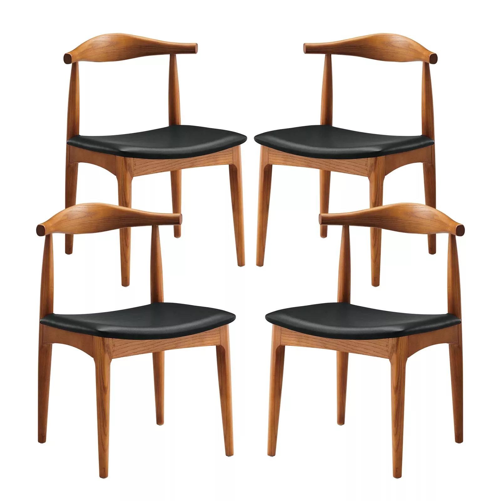 Tracy Dining Chairs Wood Set of 4