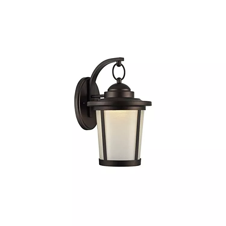 Transitional Bronze Outdoor Wall Sconce 13 Tall LED Light - Chloe Lighting