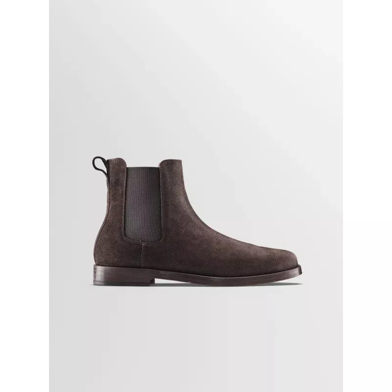 Trento Suede Boot in Root