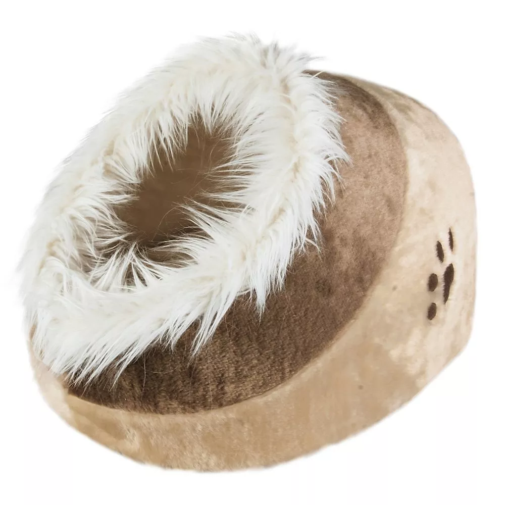 TRIXIE Minou Cuddly Cave, Brown, Small