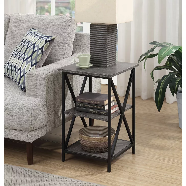 Tucson End Table with Shelves