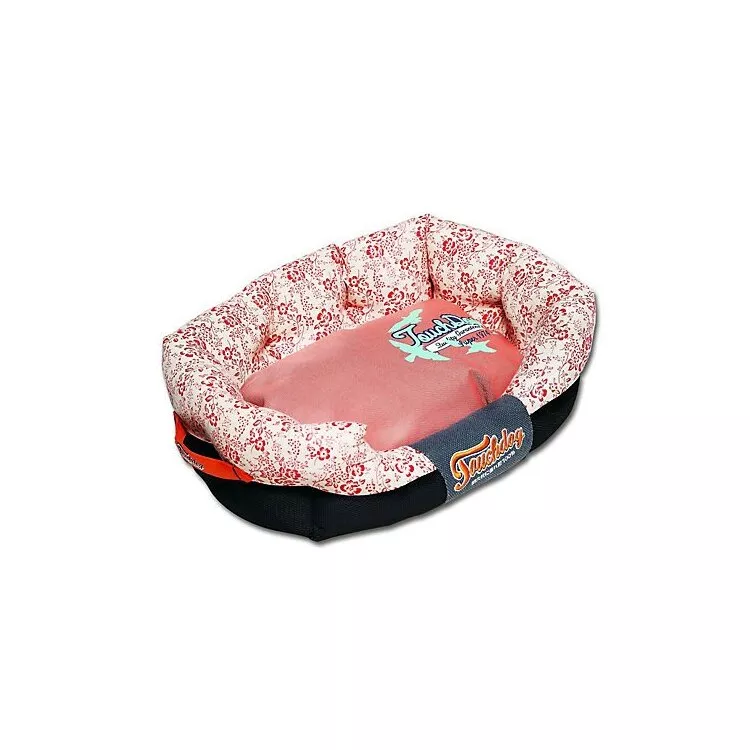 Ultra Plush Rectangular Designer Dog Bed Rounded Corner Design - Pet Life