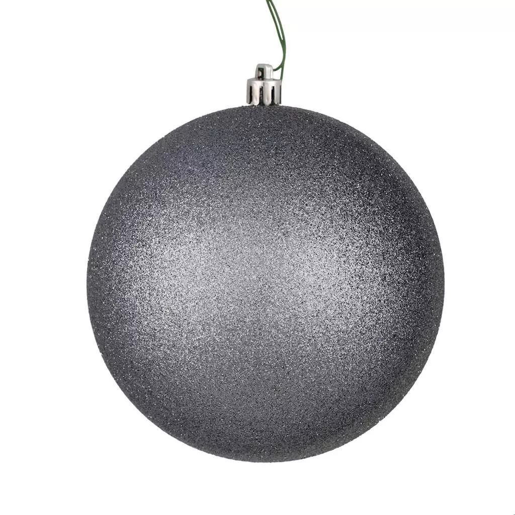 Vickerman 10" Limestone Glitter Ball Drilled - N592525DG