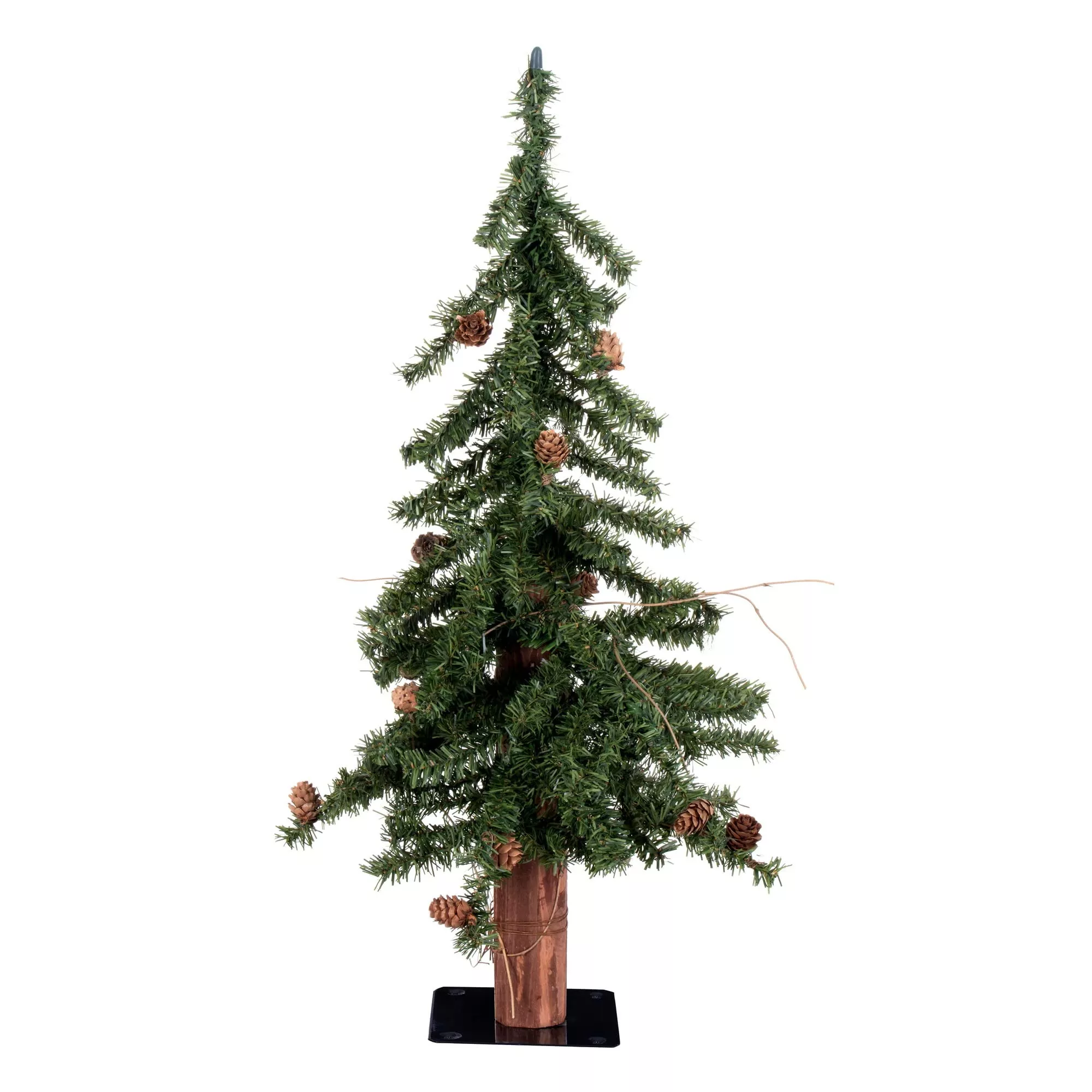 Vickerman Alpine Tree w/Cones/Vine 105T -