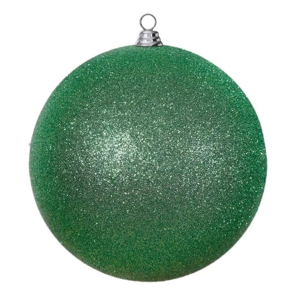 Vickerman Green Glitter Ball Drilled Cap -