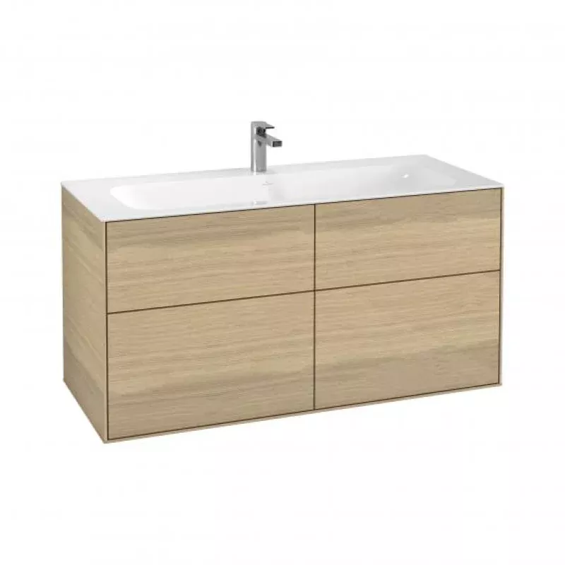 Villeroy & Boch Finion vanity unit with 4 pull-out compartments