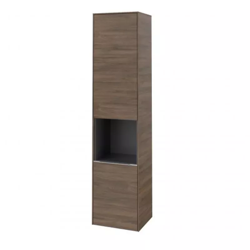 Villeroy & Boch Subway 3.0 tall unit with 2 doors and open compartment