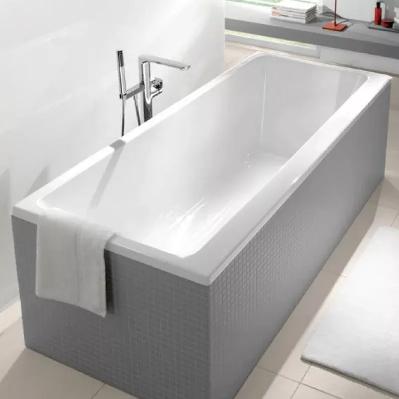 Villeroy & Boch Subway rectangular bath, built-in white