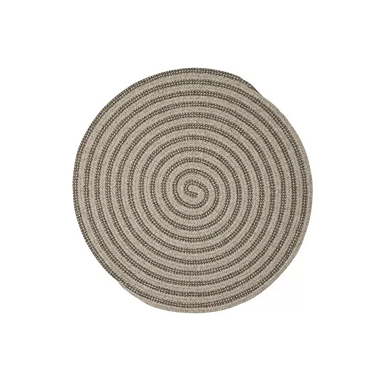 Woodland Round - Dark Gray 6' round