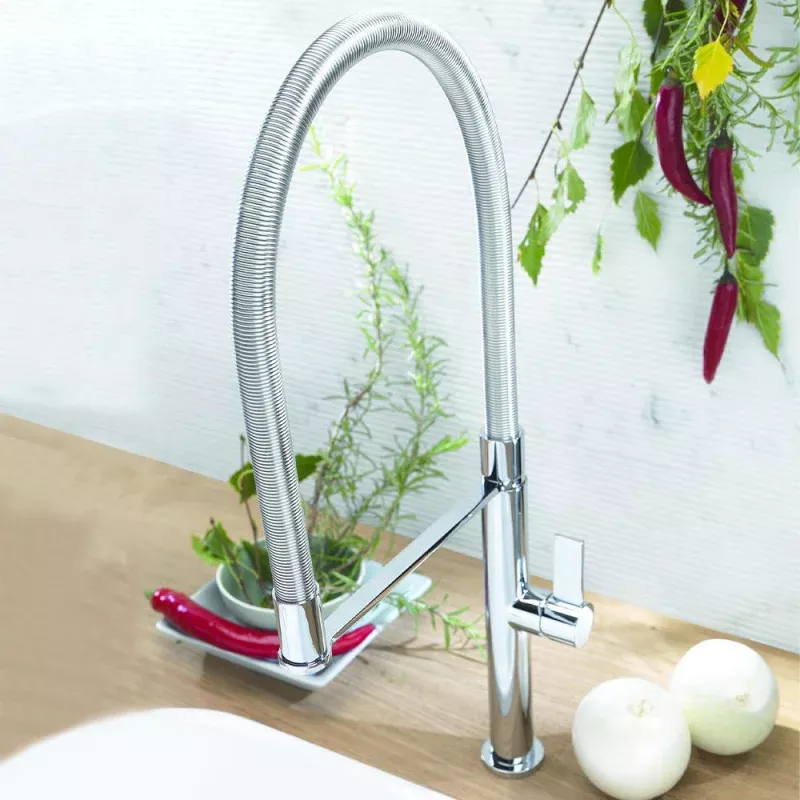 Wynono Kitchen Faucet with Spring Spout