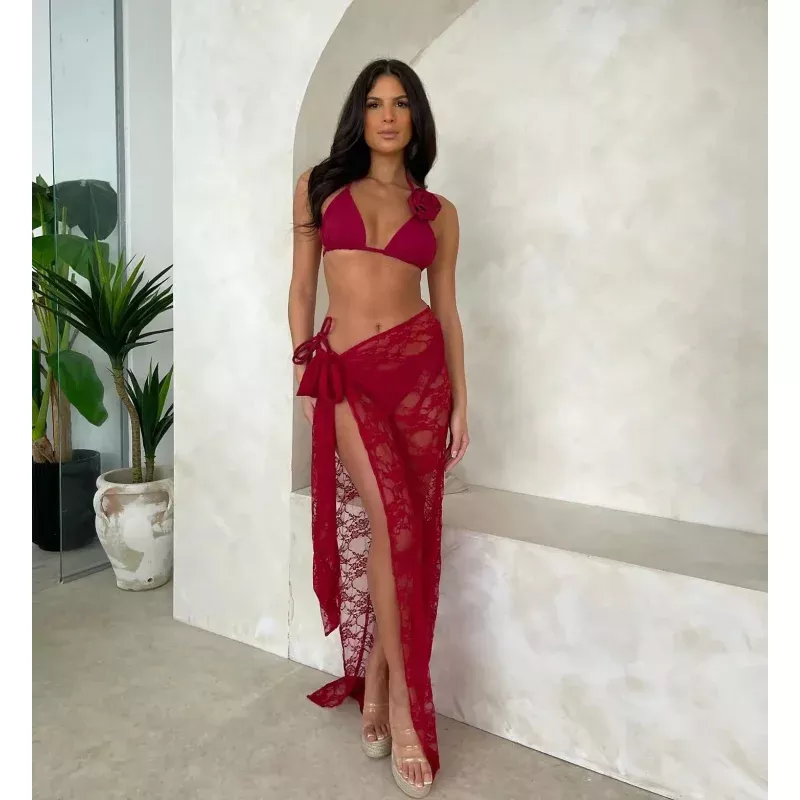 Yelia three piece swimsuit set