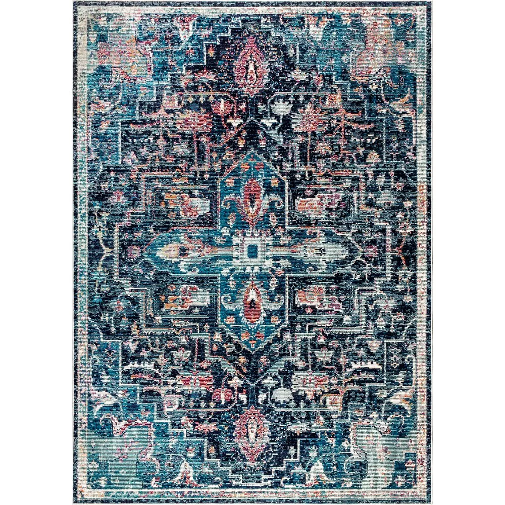 Zafra Vintage Medallion Area Rug