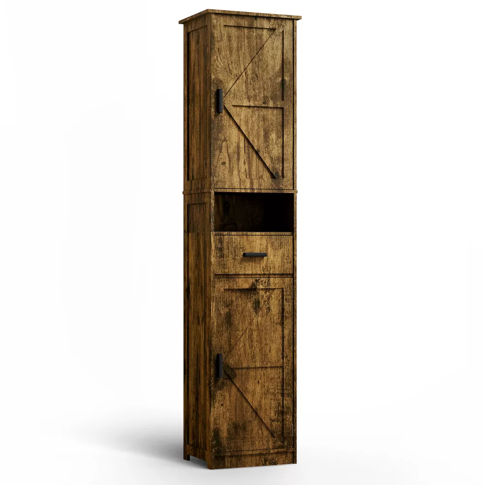 Zaxser Narrow Bathroom Storage Cabinet