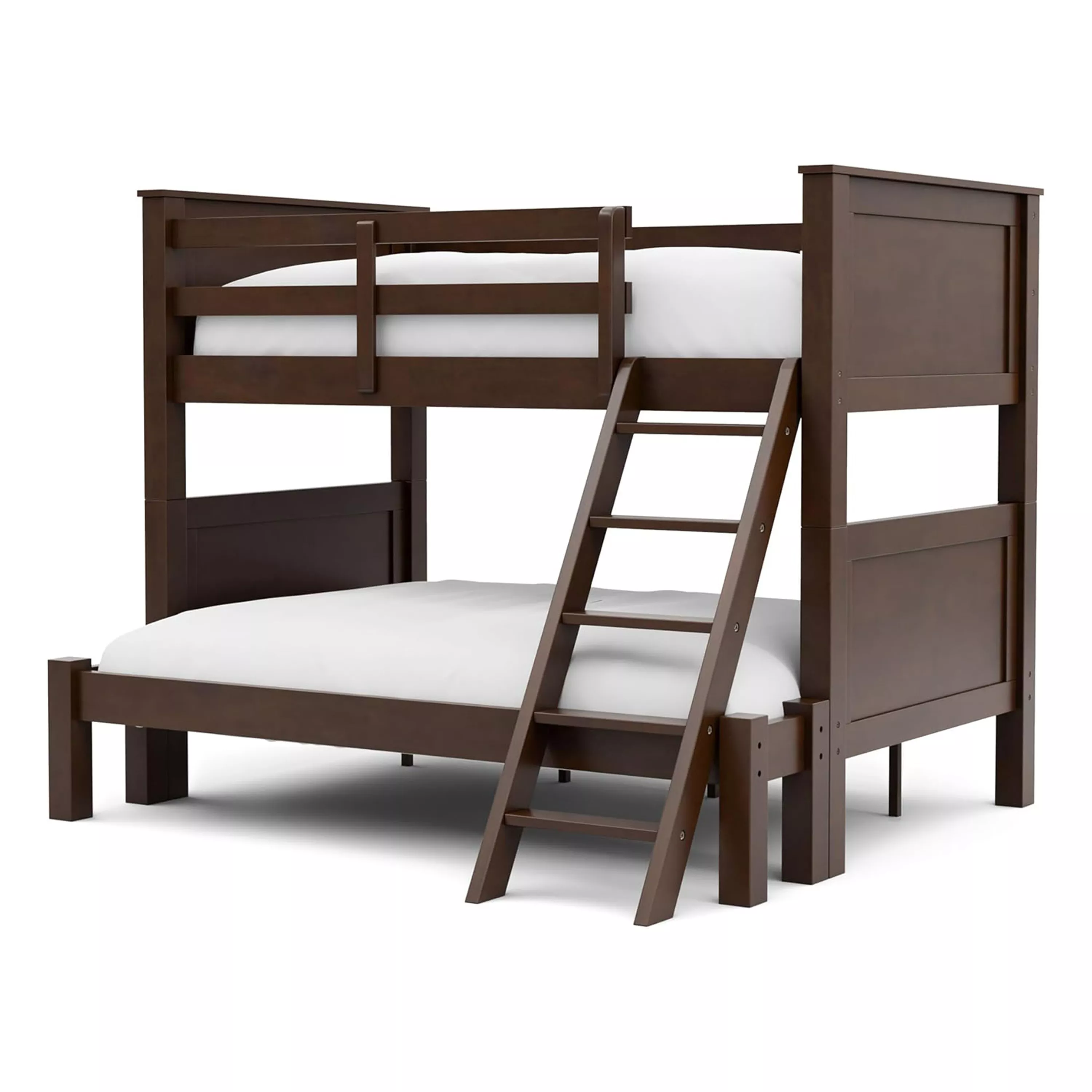 Zedy Bunk Bed with Ladder and Guardrails