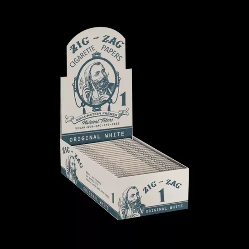 Zig-Zag Vintage - White Rolling Papers - 1pk - (24 Count Display)