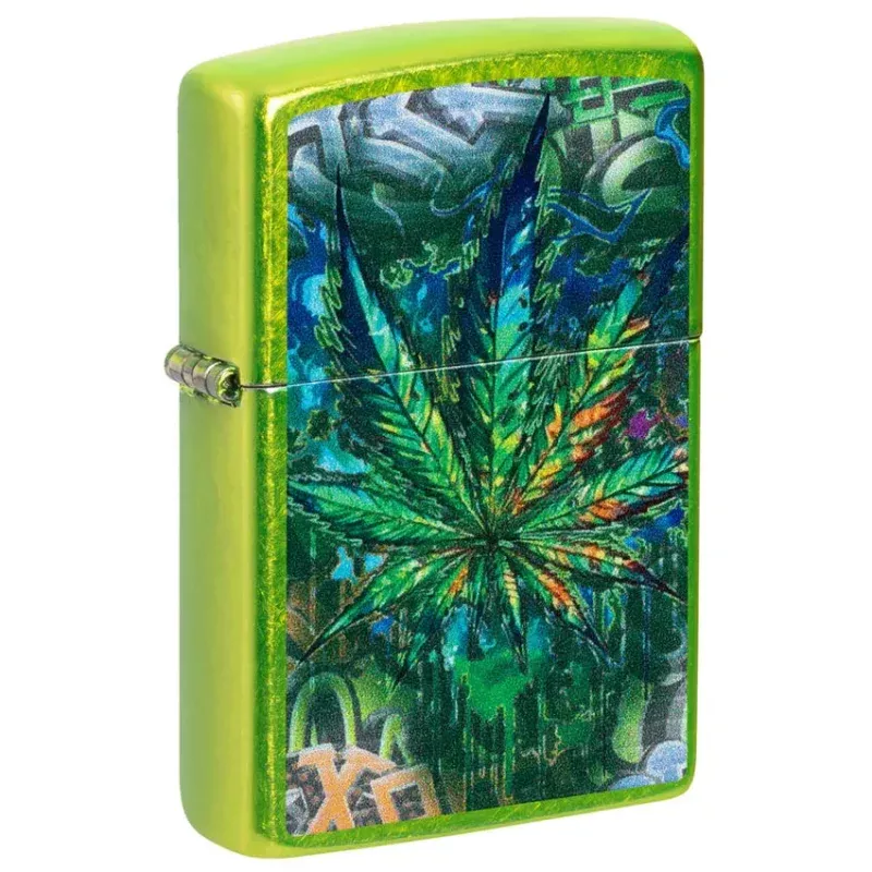 ZIPPO Graffiti Leaf Design Lighter - (1 Count)