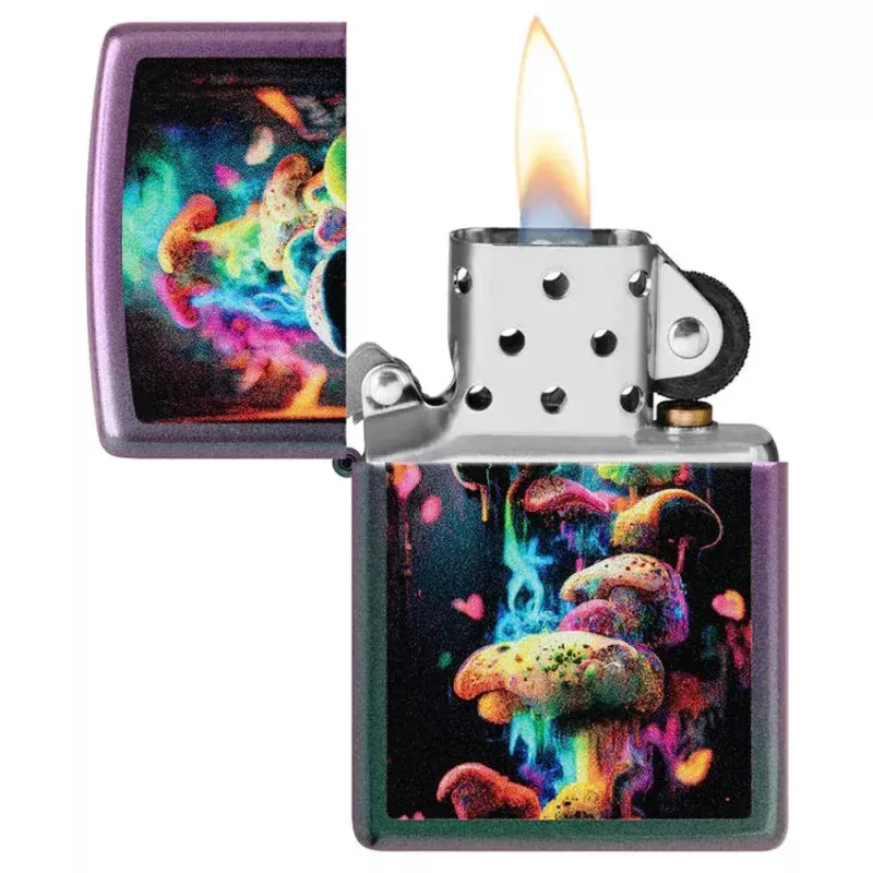 ZIPPO Mushrooms Iridescent Lighter - (1 Count)