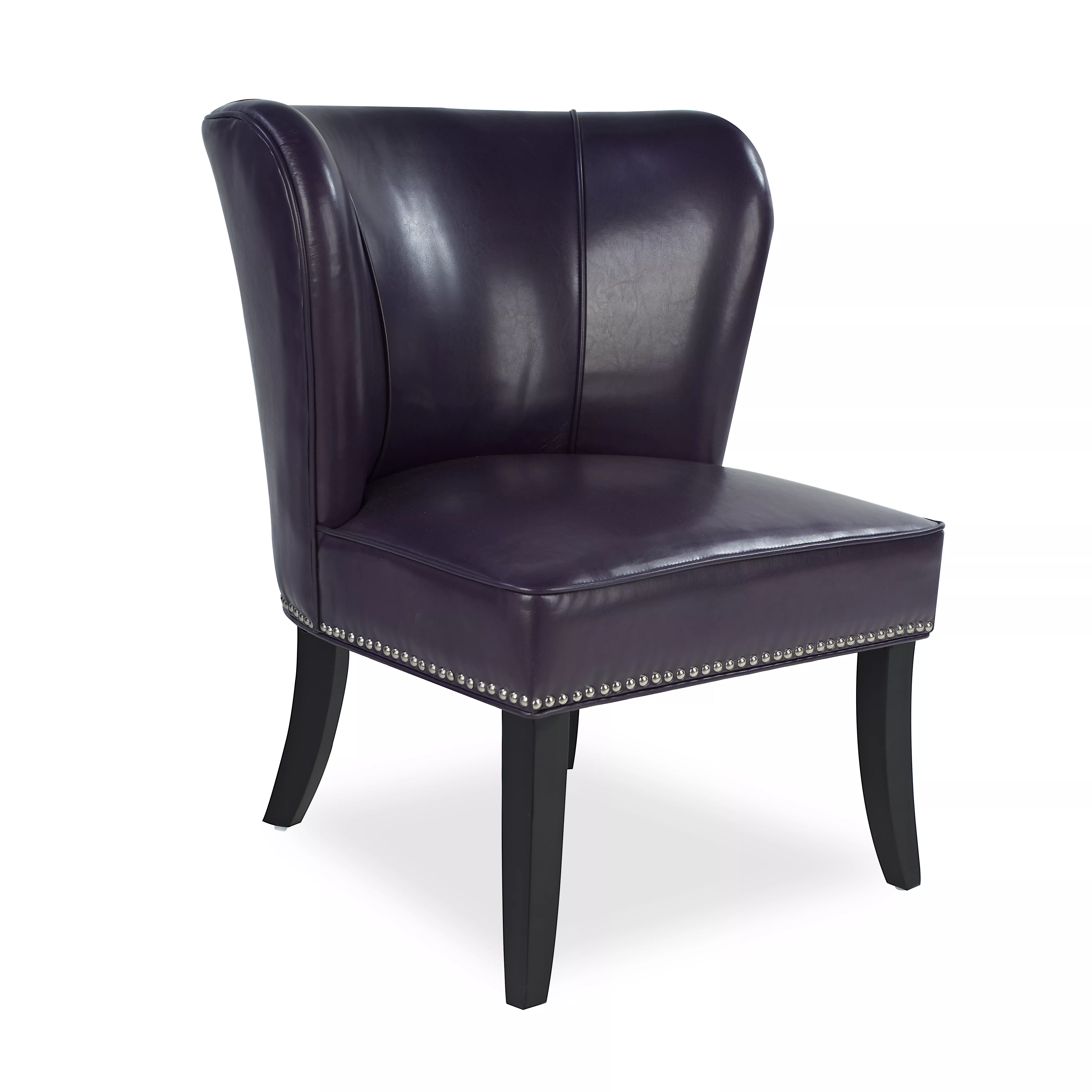 Zisnig PU Leather Accent Chair