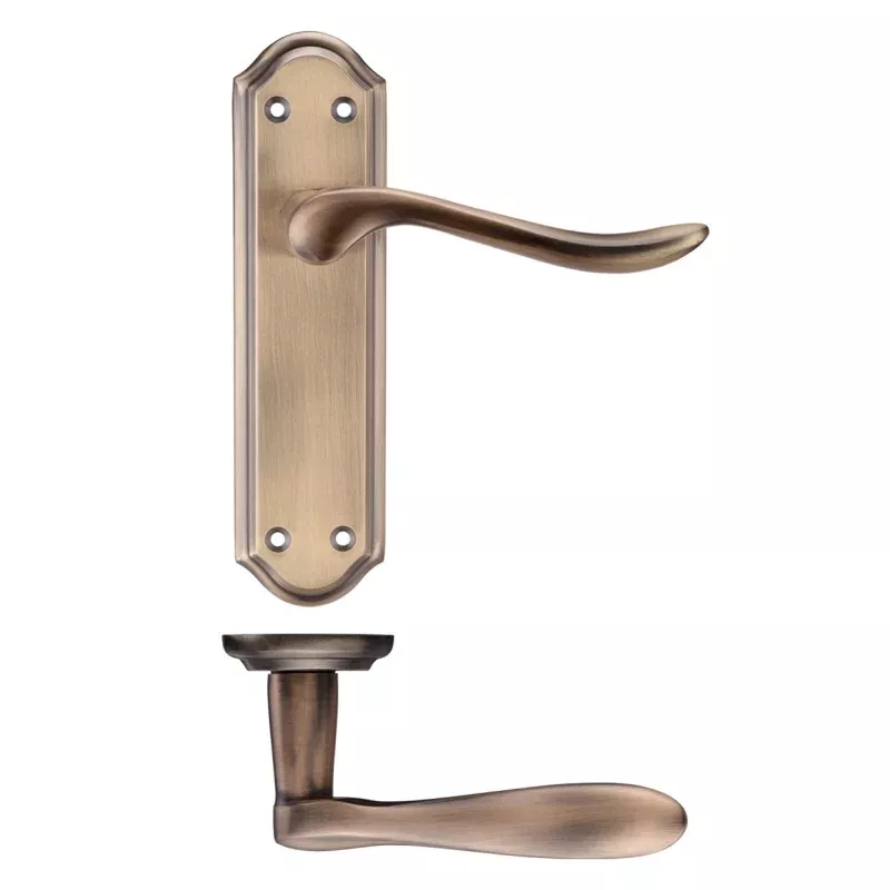 Zoo Hardware Project Lincoln Lever on Latch Backplate 180x48mm